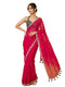 Vasthrlay Pink Georgette Embroidery Saree