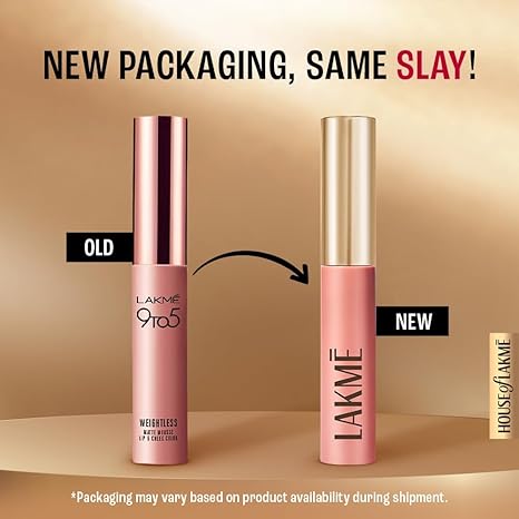 Lakme 9 To 5 Weightless Mousse Lip & Cheek Color | Burgundy Lush