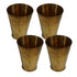 Pure Brass Small Drinking Glass | Pack of 4