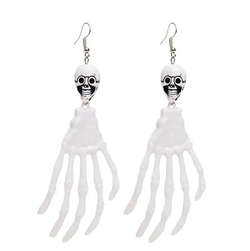 MPS MY PARTY SUPPLIERS® Halloween Skeleton Hand Earrings