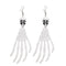 MPS MY PARTY SUPPLIERS® Halloween Skeleton Hand Earrings