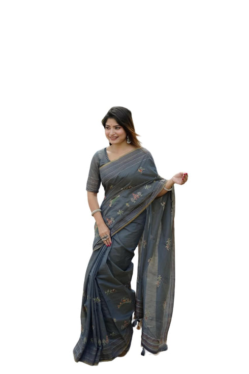 Vasthrlay Khadi Cotton Embroidery