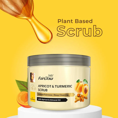 Corlin FairGlow Apricot & Turmeric Scrub
