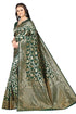 Vasthrlay Kanjivaram Banarasi Kanchipuram Wedding Saree With Blouse Piece