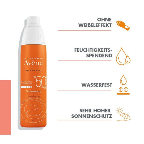 Avene Very High Protection Spf 50+ Spray