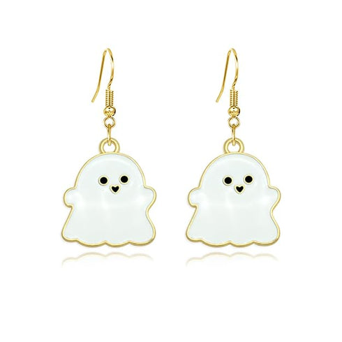 Halloween Ghost Dangle Earrings for Women