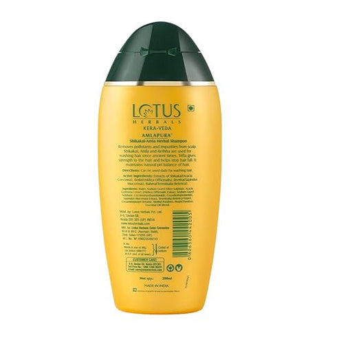Lotus Herbals Amlapura Shikakai Amla Herbal Shampoo