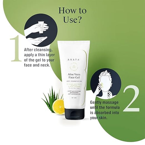 Arata Aloe Vera Face Gel