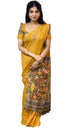 Vasthrlay Traditional Cotton Linen Mustard Festival