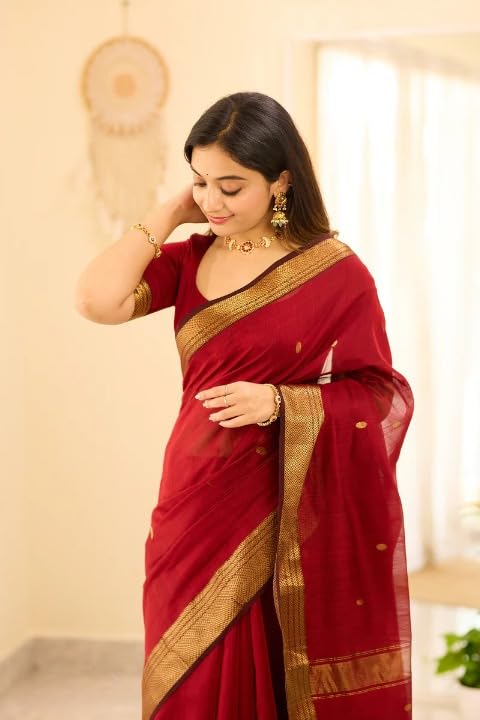 Vasthrlay Traditional Unstitched Saree