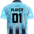 Dika Sports Custom Cricket T-Shirt With Name Personalized Team Jersey Breathable Quick Dry Mens Sportswear