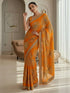 Vasthrlay Georgette Traditional Az Ys Pehenva Brown Rr Ethnic Wear