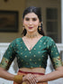 Vasthrlay Banarasi Traditional Unstitched Saree
