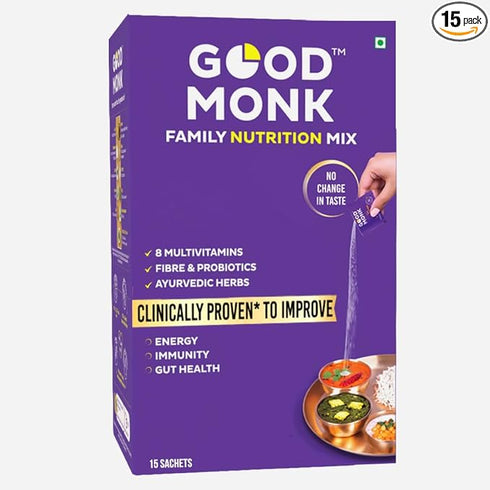 Good Monk Clinically Proven Multivitamin Mix for Kids- Men & Women