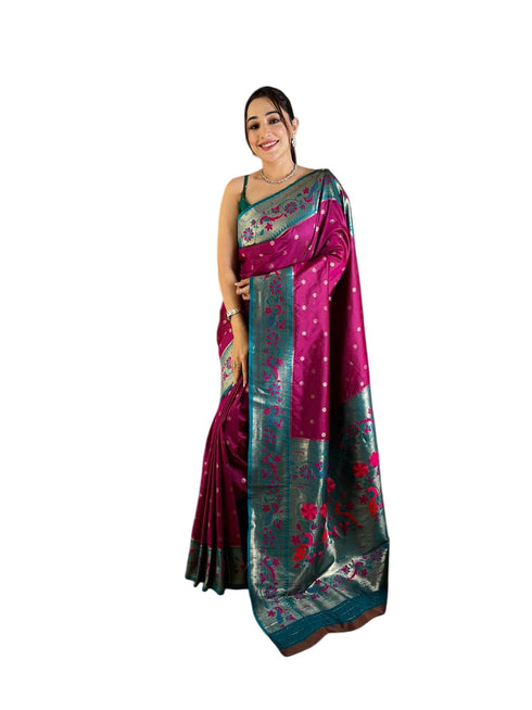 Vasthrlay Paithani Kanjivaram Beautiful