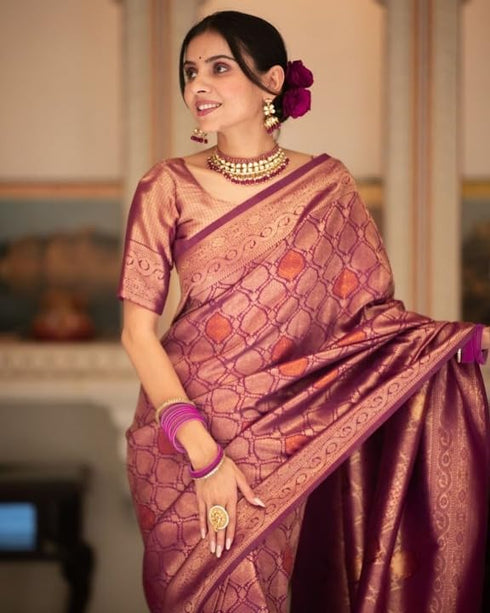 Vasthrlay Kanjivaram Wedding Saree