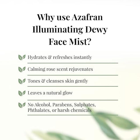 Azafran Organics Illuminating Dewy Face Mist
