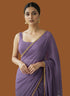 Vasthrlay Orange Decorative Unstitched Saree