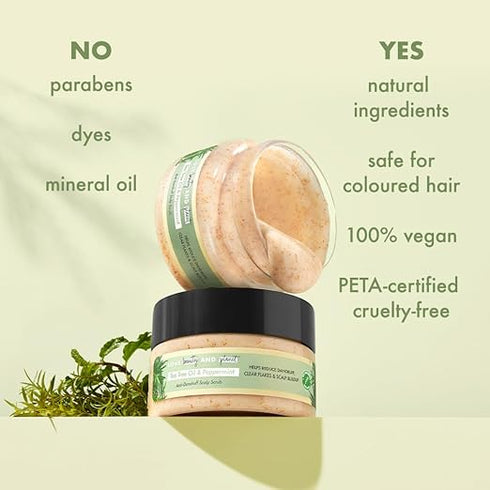 Love Beauty And Planet Tea Tree Oil and Peppermint Scalp Scrub