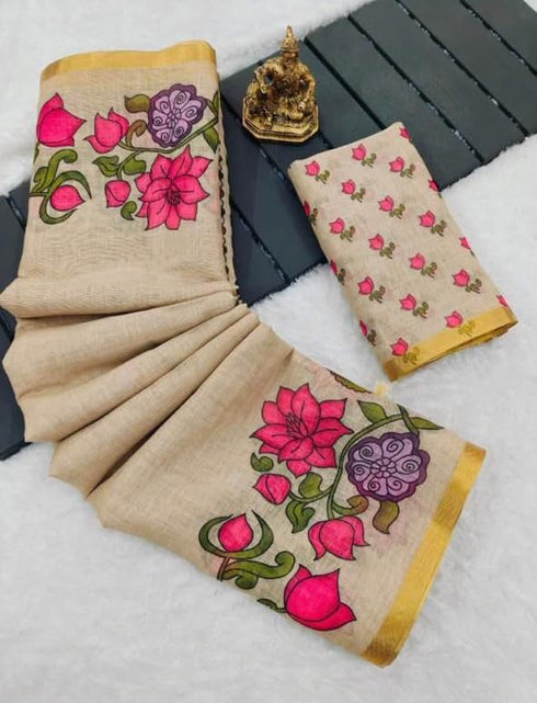 Vasthrlay Floral Border Elegant Festive