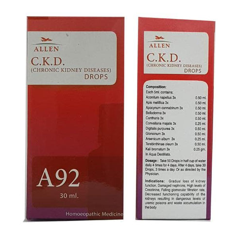 Allen A92 C.K.D.Chronic Kidney Diseases Drop
