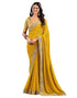 Vasthrlay Georgette Embroidery Unstitched Green Saree