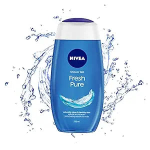 Nivea Shower Gel Fresh Pure Body Wash