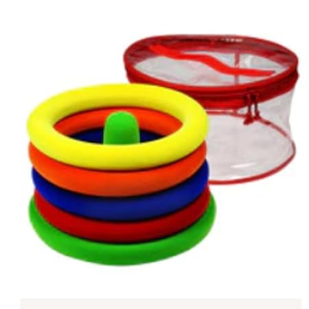 Rubbabu Colourful Ring Toss Set