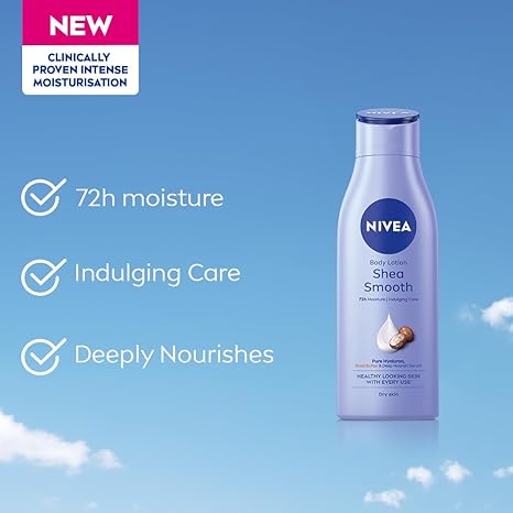 Nivea Smooth Milk Body Lotion For Dry Skin