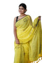 Vasthrlay Yellow Cotton Printed Elephant