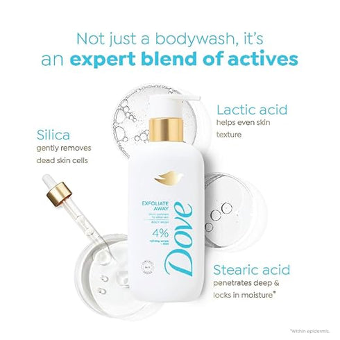 Dove Exfoliate Away Serum Body Wash