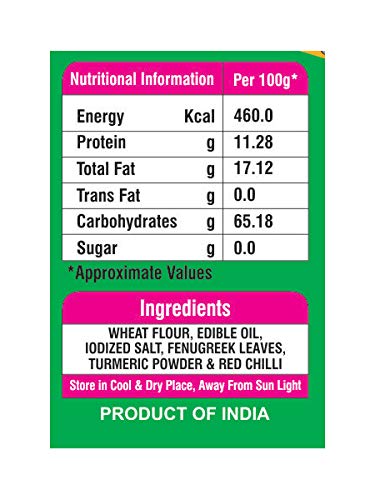 Girnar Chai Nashta Methi Khakhra