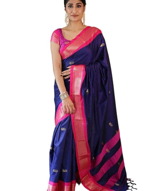 Vasthrlay Kanjivaram Lichi Blouse Ethnic Wear