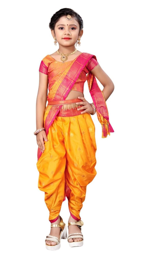 Vasthrlay Paithani Maharashtrian Contrast Traditional