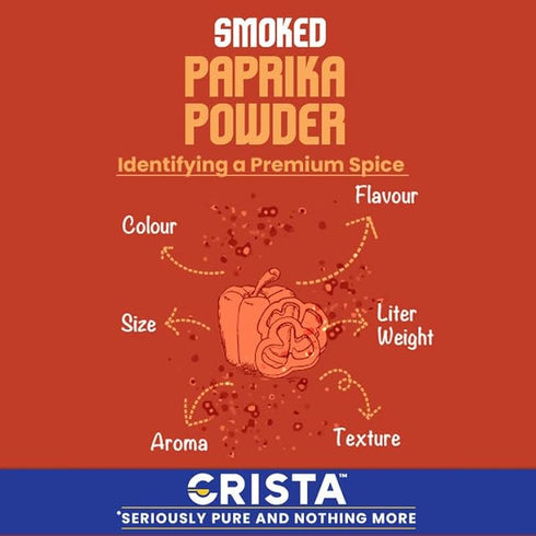 CRISTA Smoked Paprika Powder