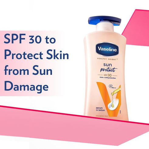 Vaseline Sun Protect SPF 30 Body Lotion Bright