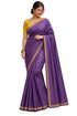 Vasthrlay Lavender Chiffon Paisley Contrast
