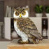 The Decorshed ployresin owl showpiece for Home Decor Garden