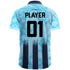 Dika Sports Custom Cricket T-Shirt With Name Personalized Team Jersey Breathable Quick Dry Mens Sportswear