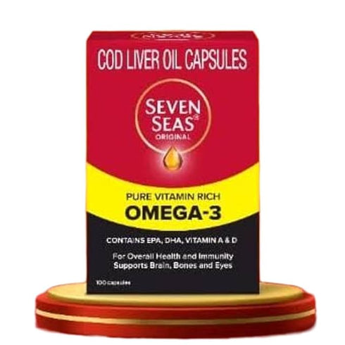 Seven Seas Cod Liver Fish Oil Capsules