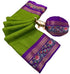 Vasthrlay Kalamkari Contrast Royalblue