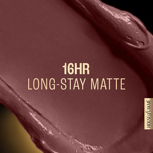 Lakme Forever Matte Liquid Lip Colour Mauve Party 5.6ml