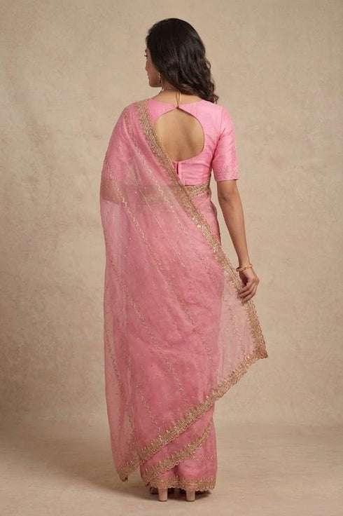 Vasthrlay Embroidered Swarovski Ethnic Wear