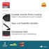 Prestige Omega Granite Non-Stick 3 Pc Cookware Set with Glass Lid