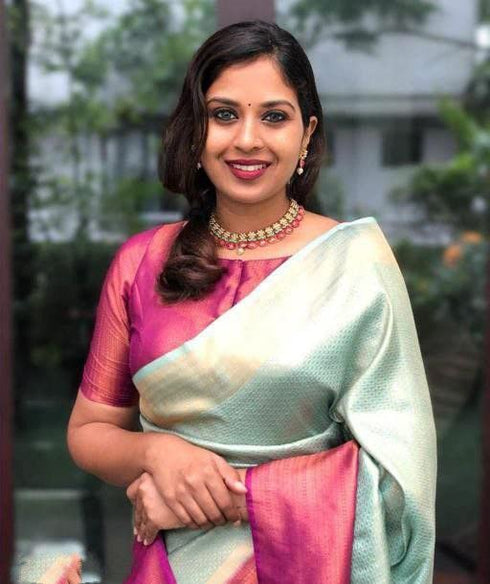 Vasthrlay Kanchipuram Traditional Unstitched