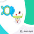 R For Rabbit First Feed Bunny Nibbler Soft Silicon Chewing Fruit Feeder For Babies