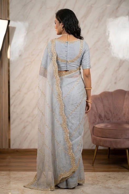 Vasthrlay Embroidered Swarovski Ethnic Wear