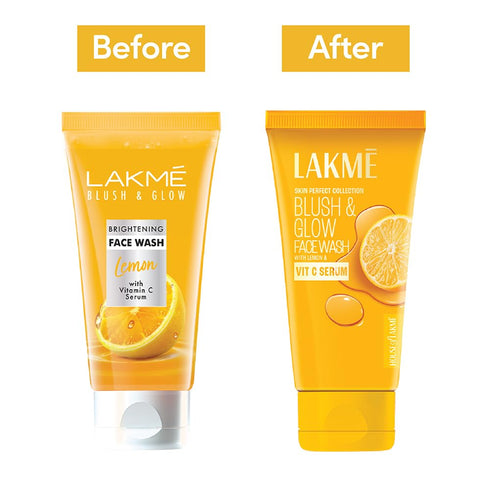 Lakme Blush & Glow Lemon Freshness Gel Face Wash