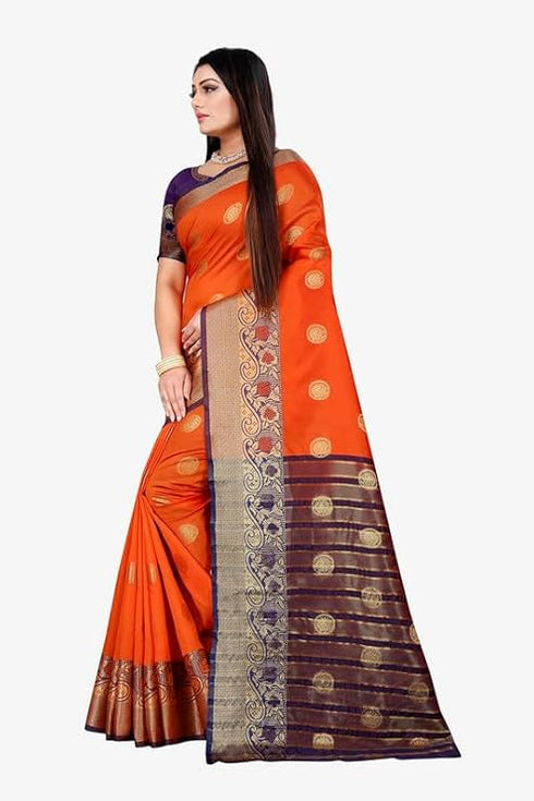 Vasthrlay Kanjeevaram Freesize Ethnic Wear