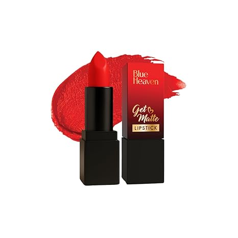 Blue Heaven Get Matte Lipstick, Long Lasting Light Weight Lipsticks for Women